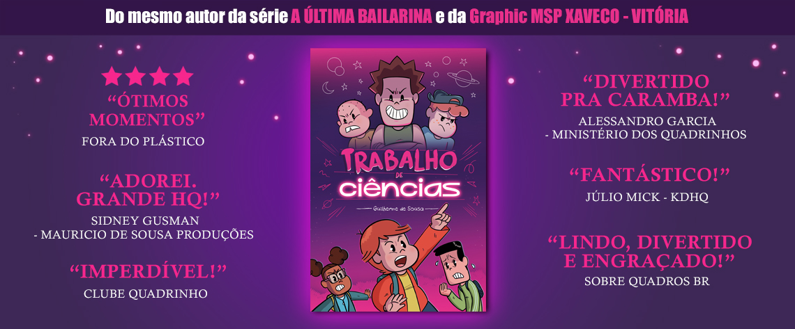 Trabalho de Ciências Banner