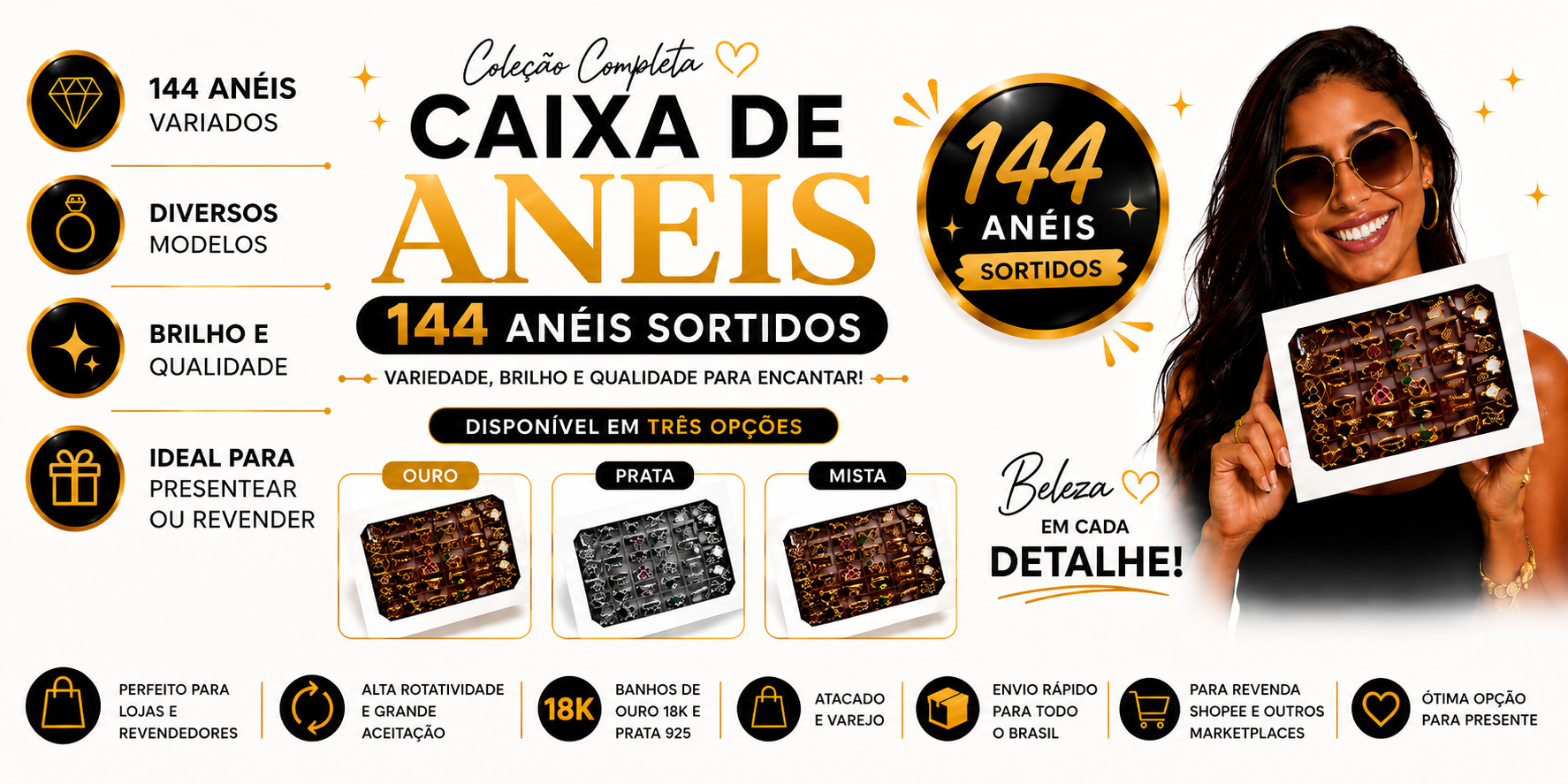 144 ANÉIS