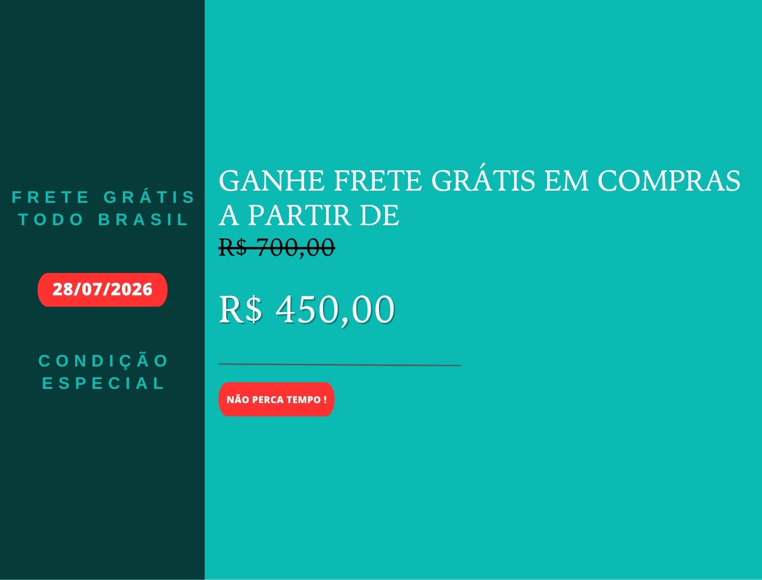Frete Grátis Quarta mobile