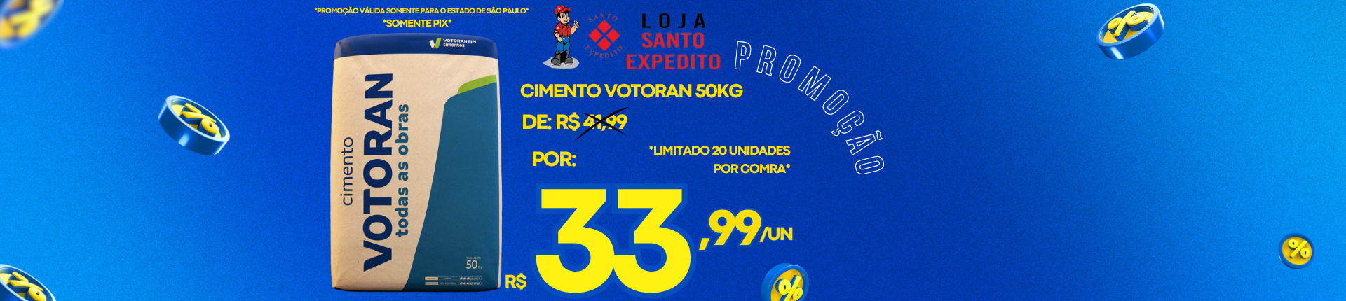 Cimento PIX OU BOLETO 1920X430