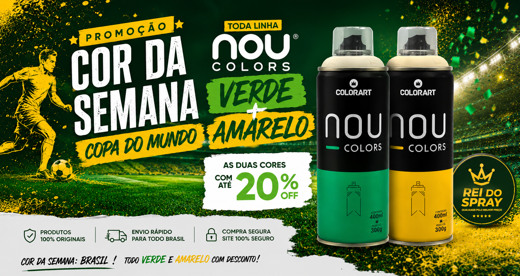 Cor da Semana Brasil!