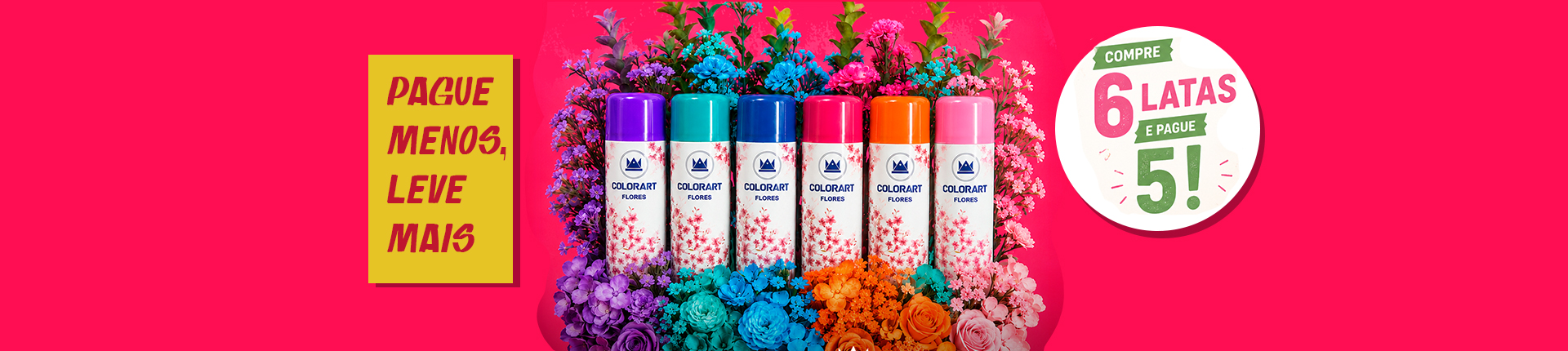Promo Flores Leve 6 Pague 5