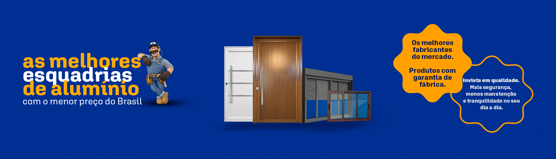 As melhores esquadrias de aluminio