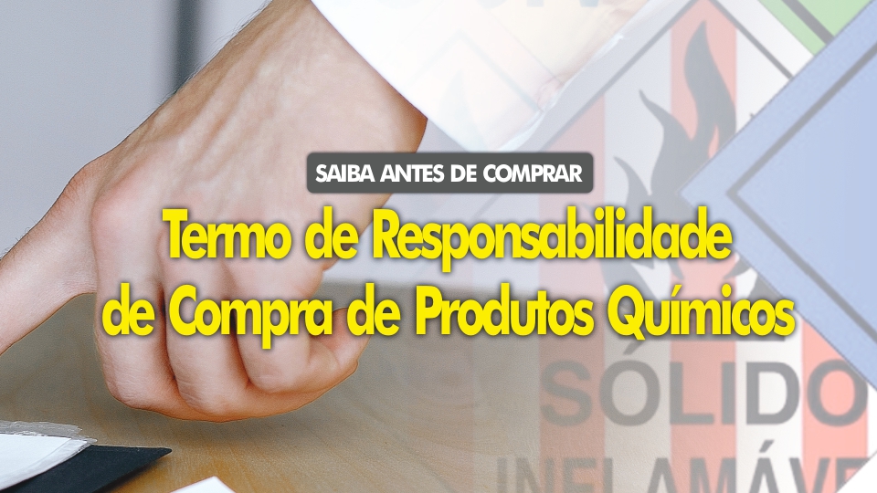 Termo de Responsabilidade de Compra de Produtos Quimicos