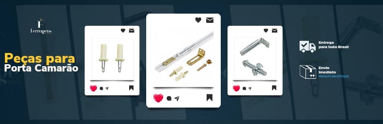 Conjunto de peças para porta camarao