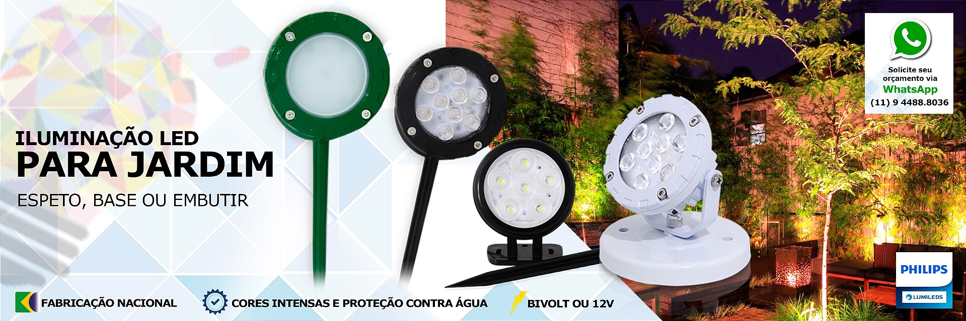 Iluminação para Jardim