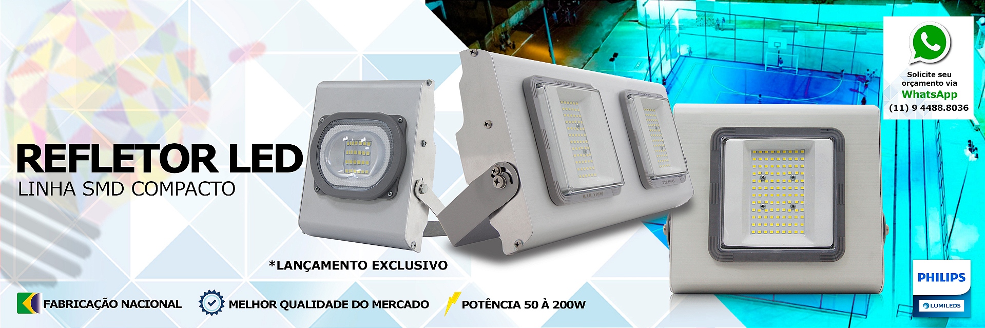 Refletor LED Compacto