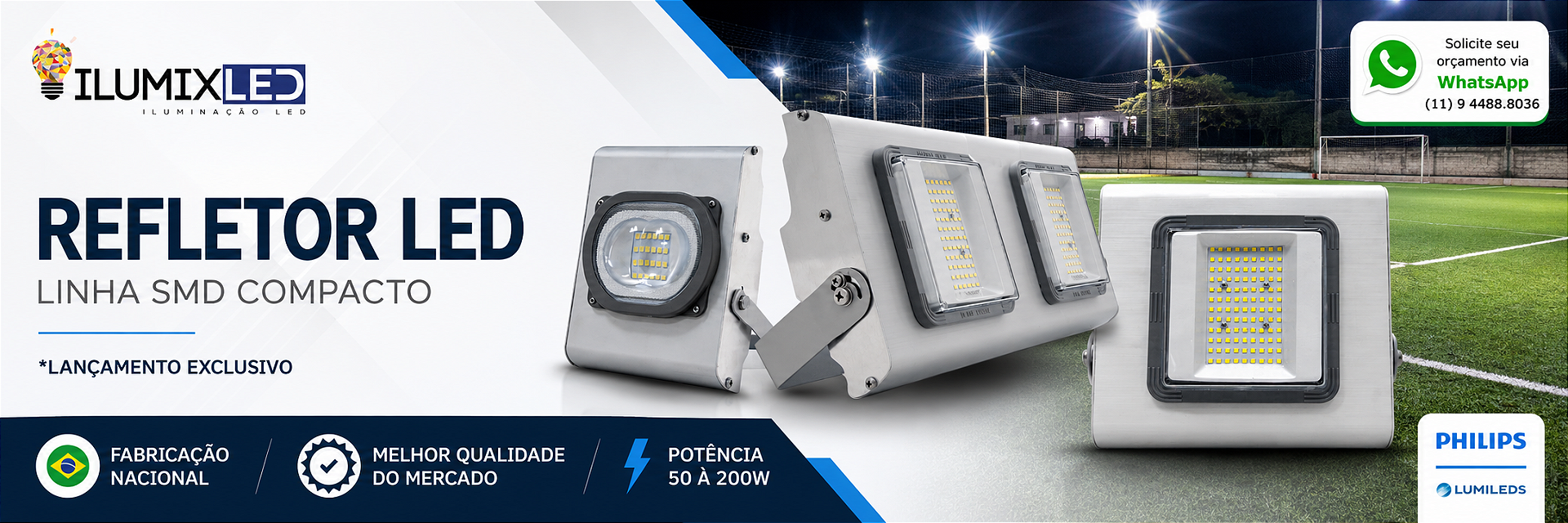 Refletor LED Compacto