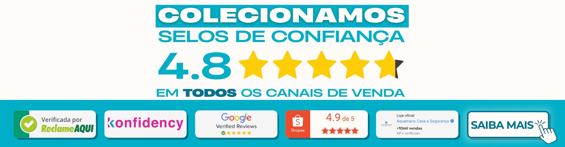 Banner Avaliações