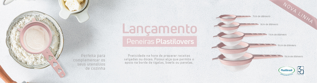 PENEIRAS PLASTILOVERS