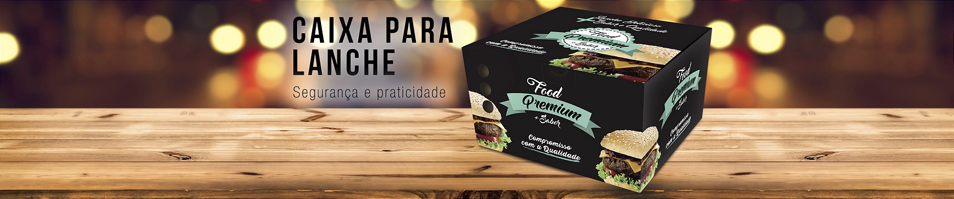 Embalagem para Lanche