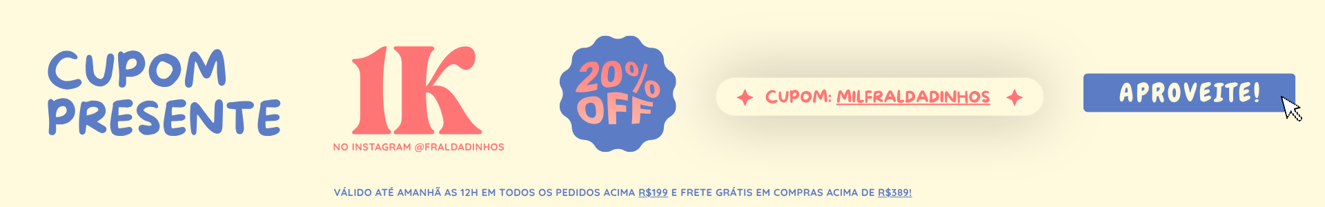 kit primeiro enxoval promo