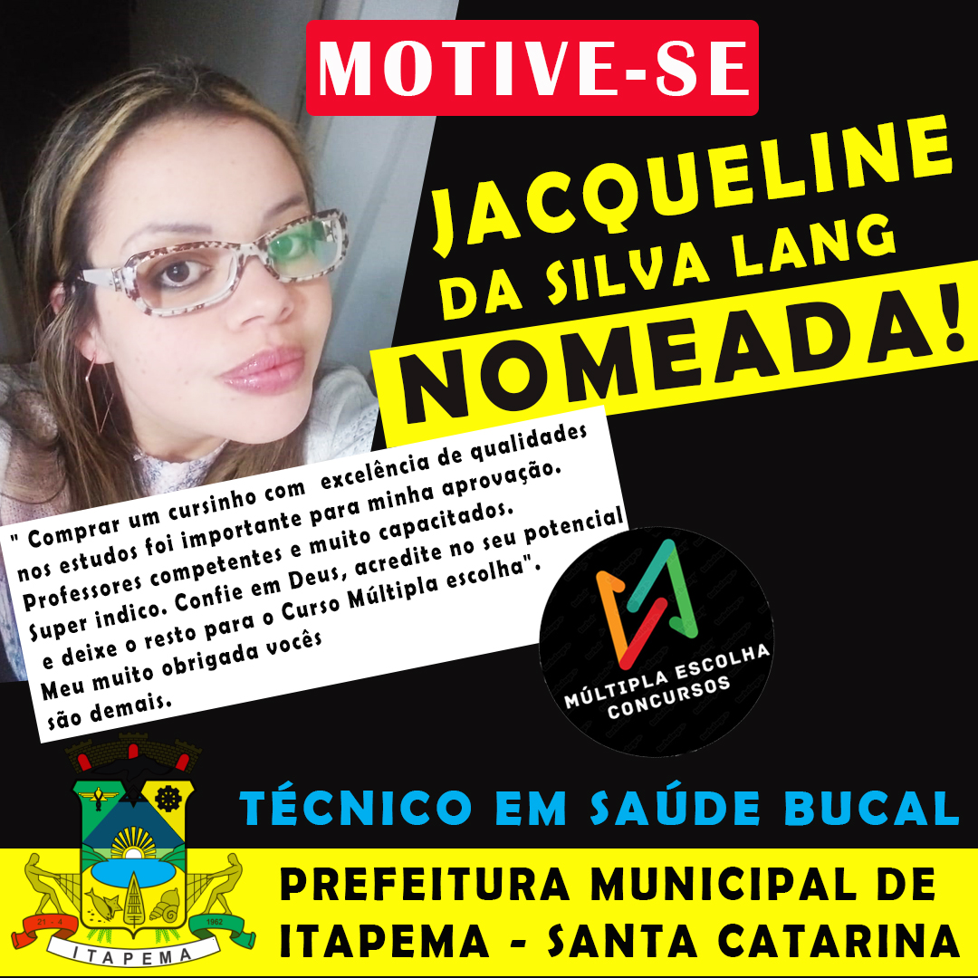 Nomeada Jaqueline Lang