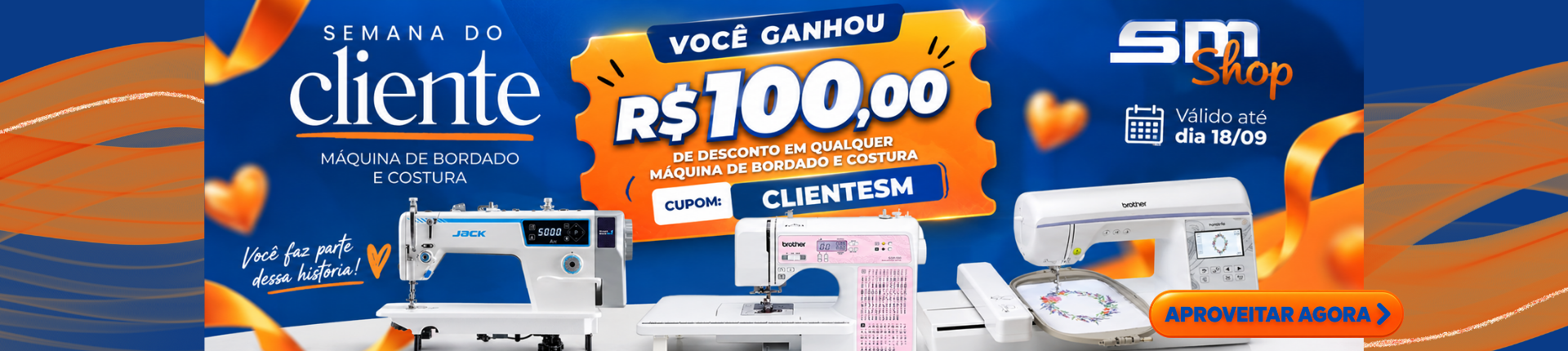 Cupom Cliente SM SHOP
