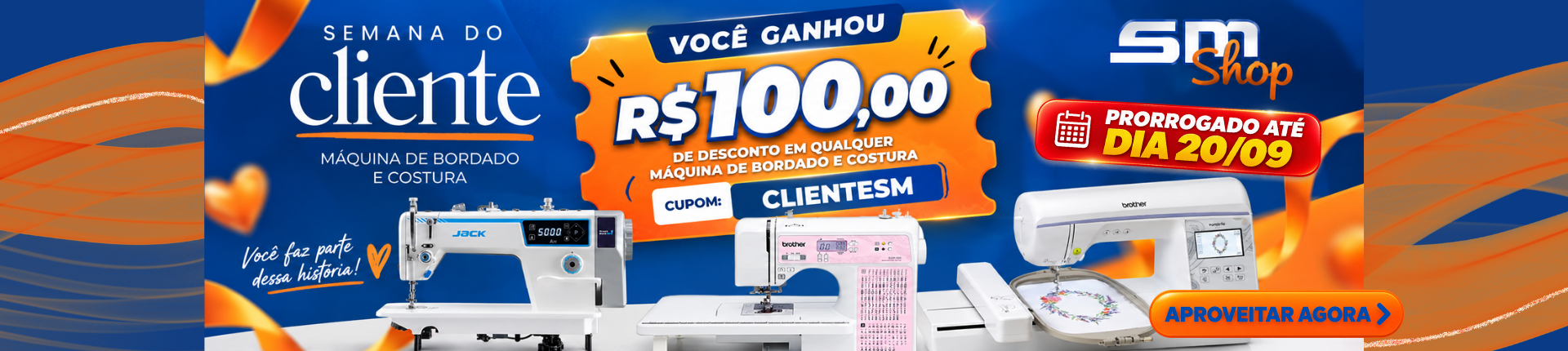 Cupom Cliente SM SHOP