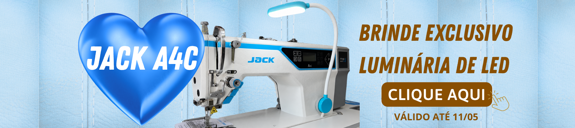 Máquina de Costura Jack A4c
