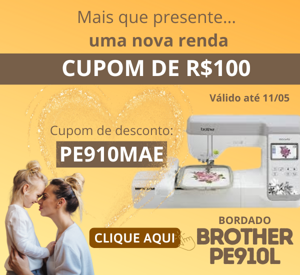 Máquina de Bordar Brother Pe910l mobile