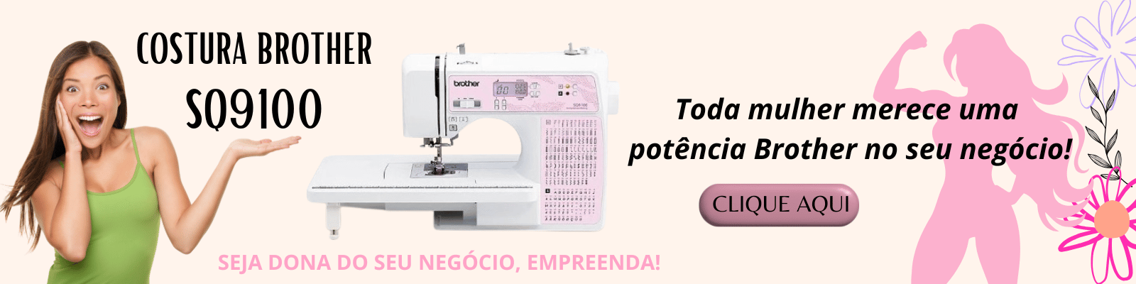 Máquina de Costura Brother SQ9100