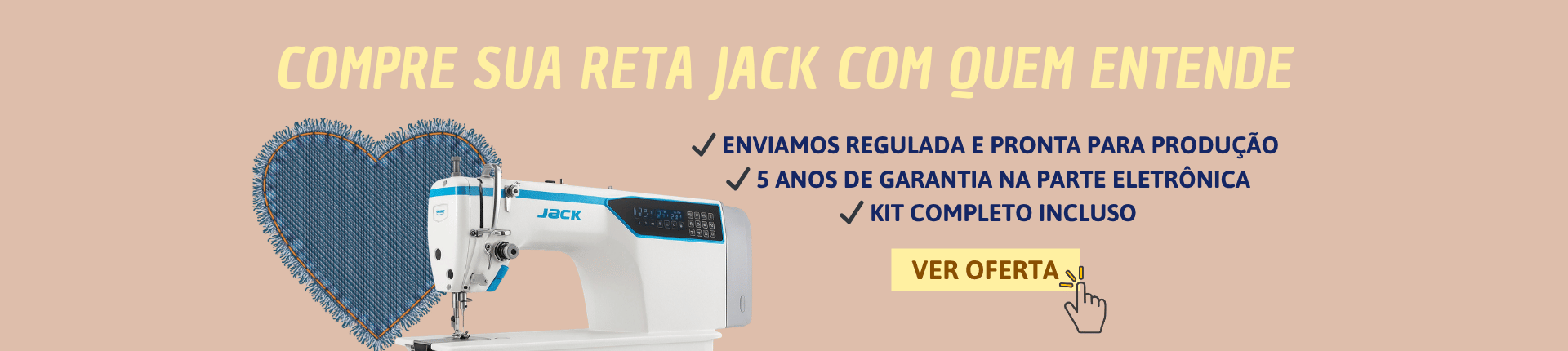 Maquina de Costura Jack