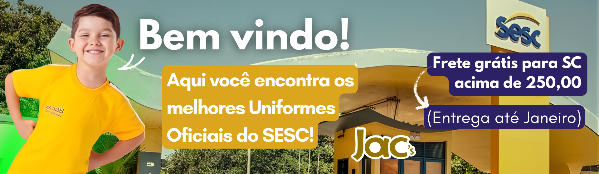 SESC 25/26 Boas vindas