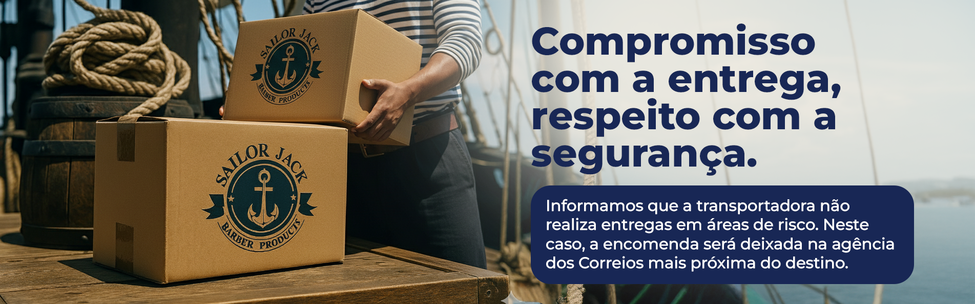 Banner Desktop Aviso Entrega