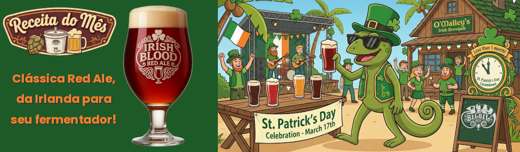 Receita Grãos Irish Red Ale