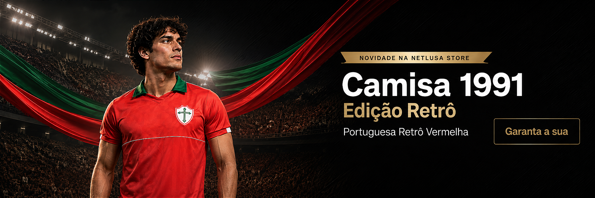 Camisa Portuguesa Retrô 1991