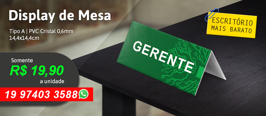 Display de Mesa