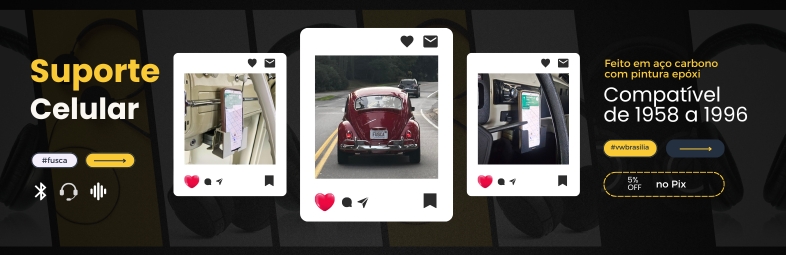 Suporte Celular Fusca / Brásilia