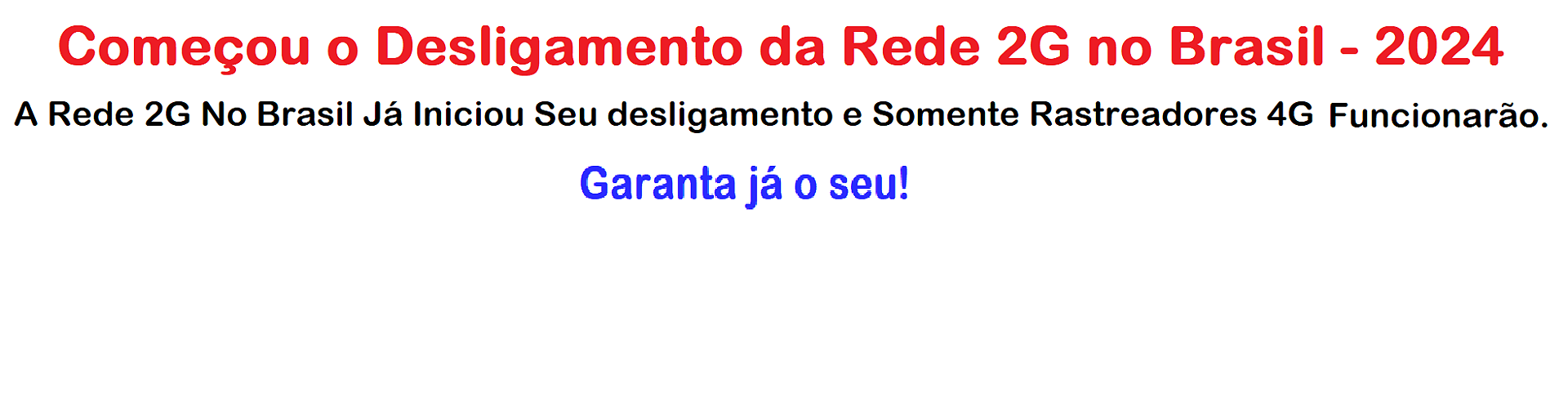 Bem vindos!