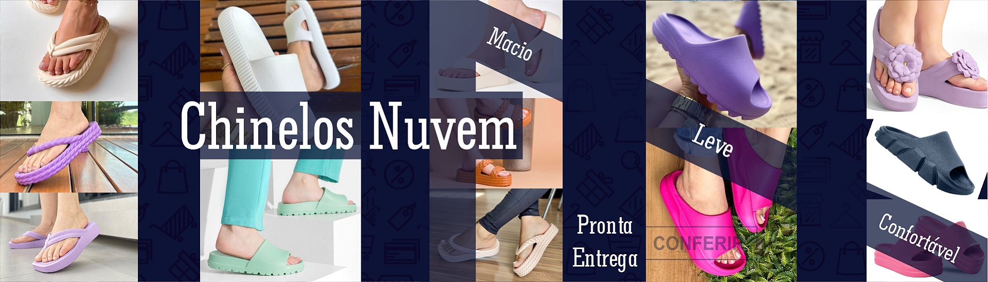 Chinelos Nuvem