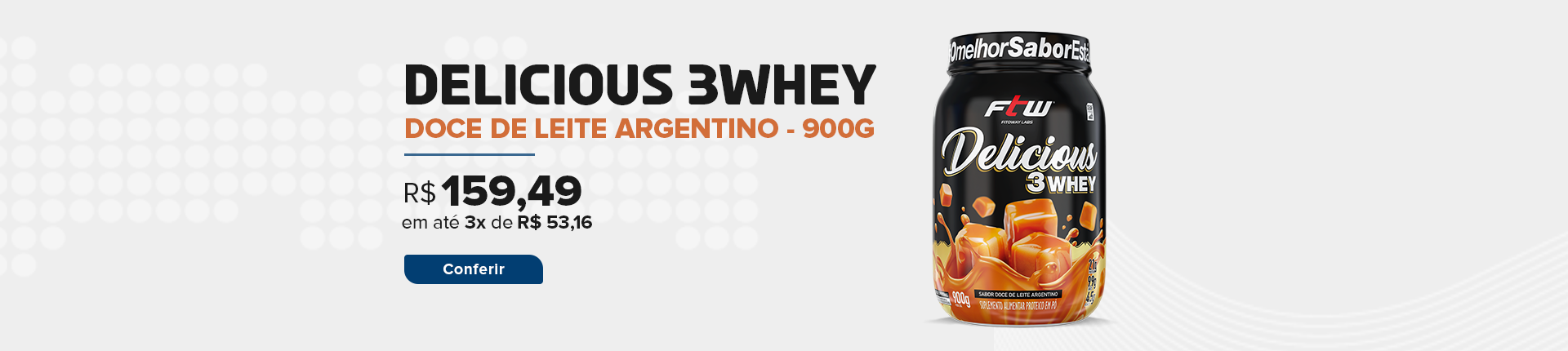 Whey 3W Doce de Leite