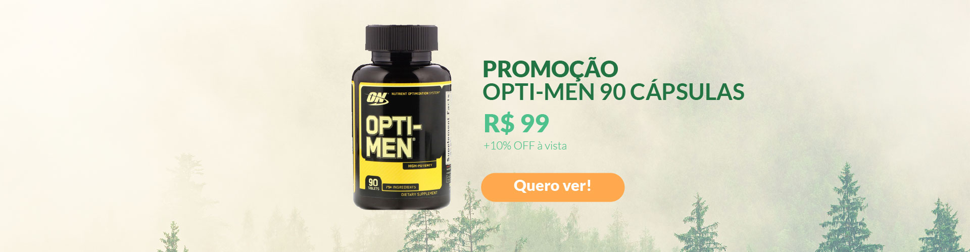 Promoção Opti-men 90 caps