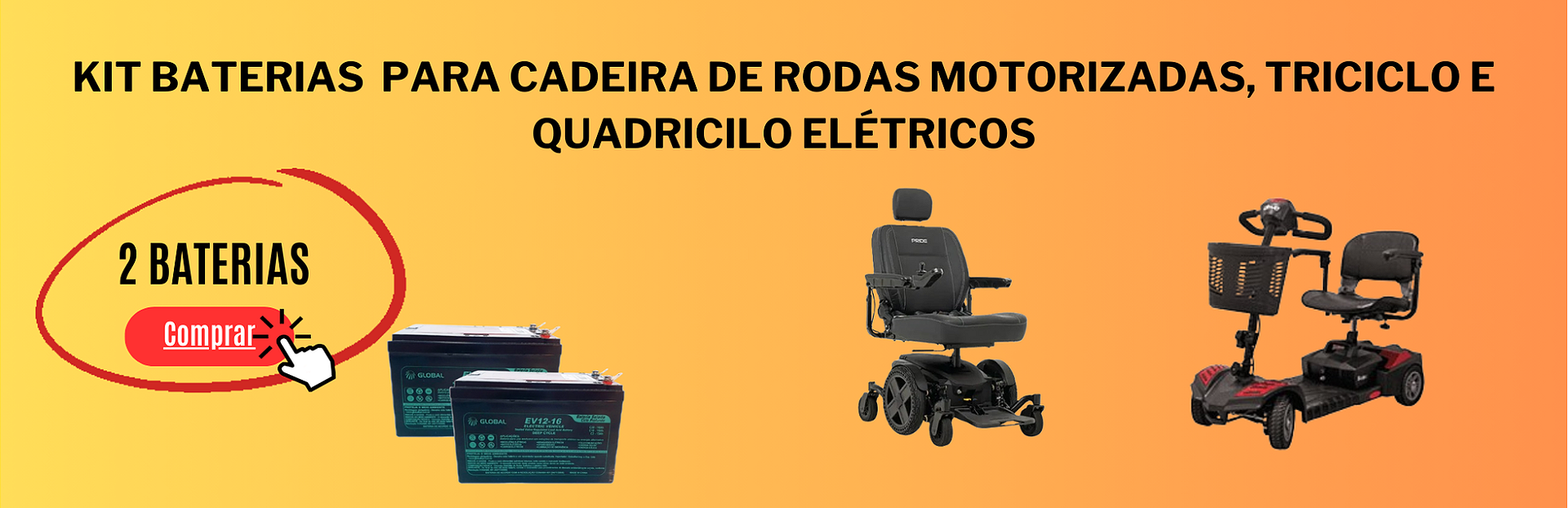kit baterias