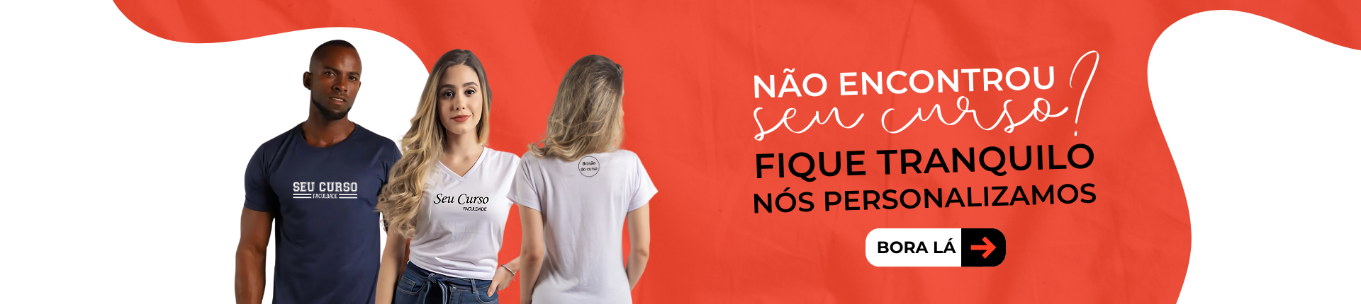 Camisas de faculdade personalizadas