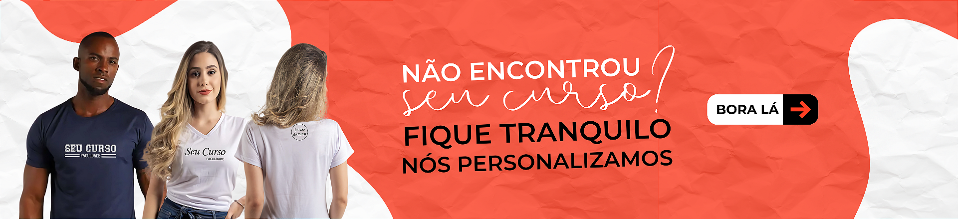 Camisas de faculdade personalizadas
