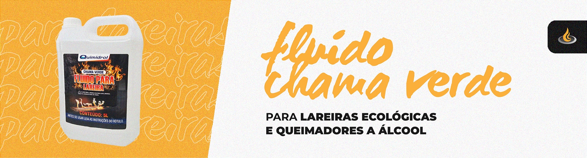 Fluído para Lareira Ecológica