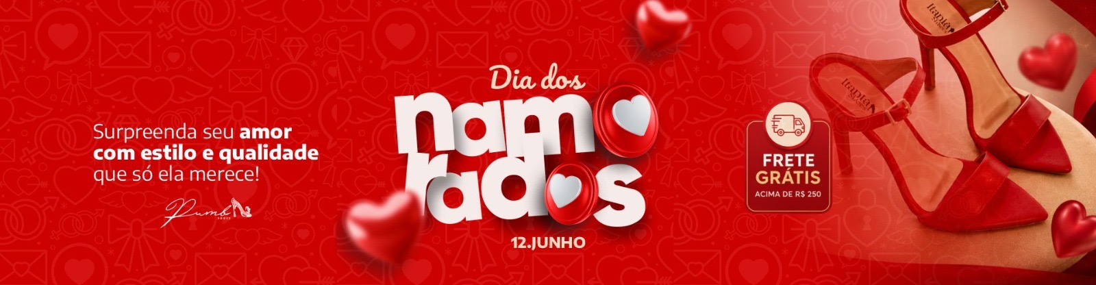 Amor está no ar