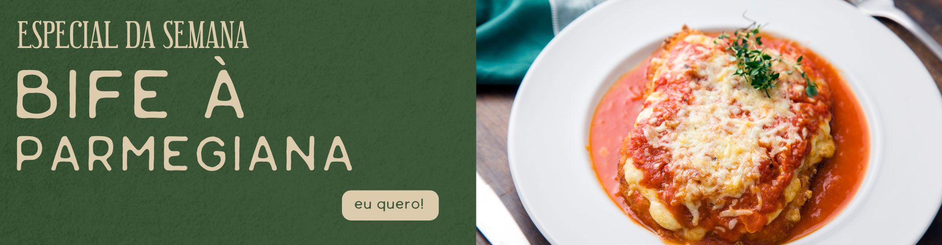 BIFE À PARMEGIANA