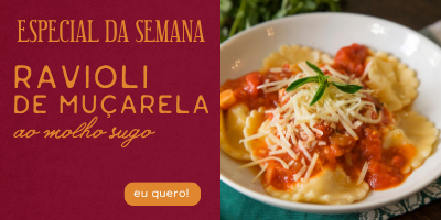 RAVIOLI DE MUÇARELA MOBILE