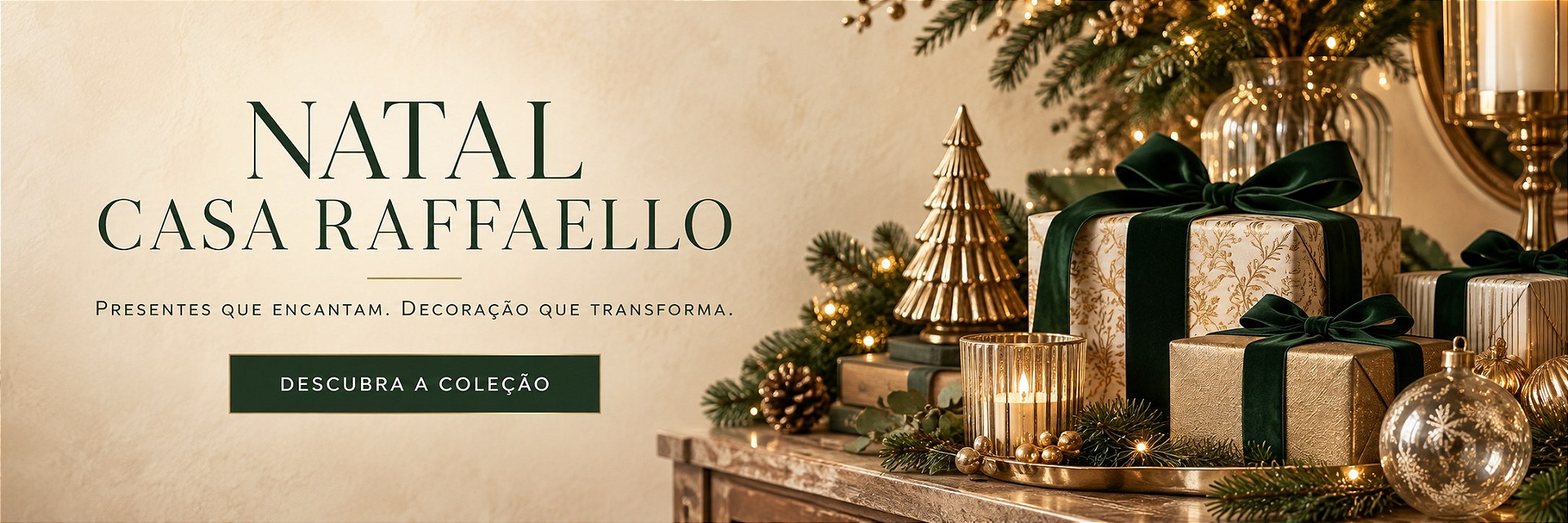 NATAL 2026 - Verde e Dourado