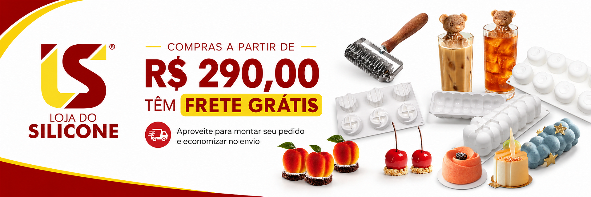 FRETE  GRÁTIS 290 REAIS