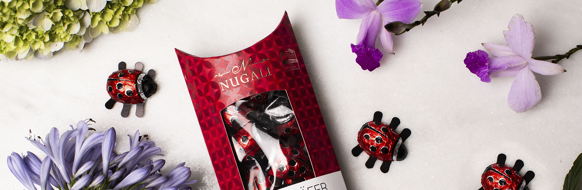 Joaninhas de chocolate Nugali