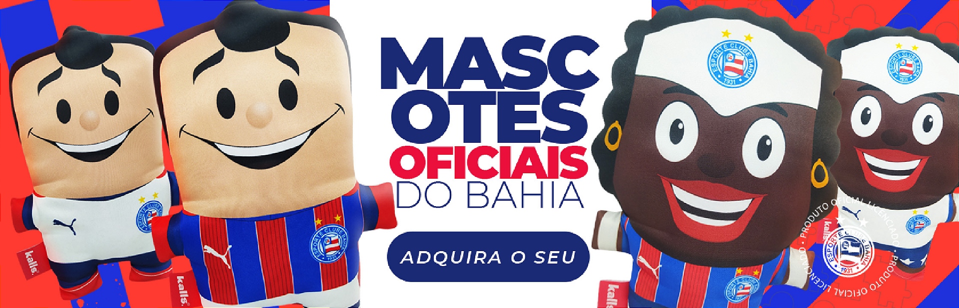 Mascotes do Bahia