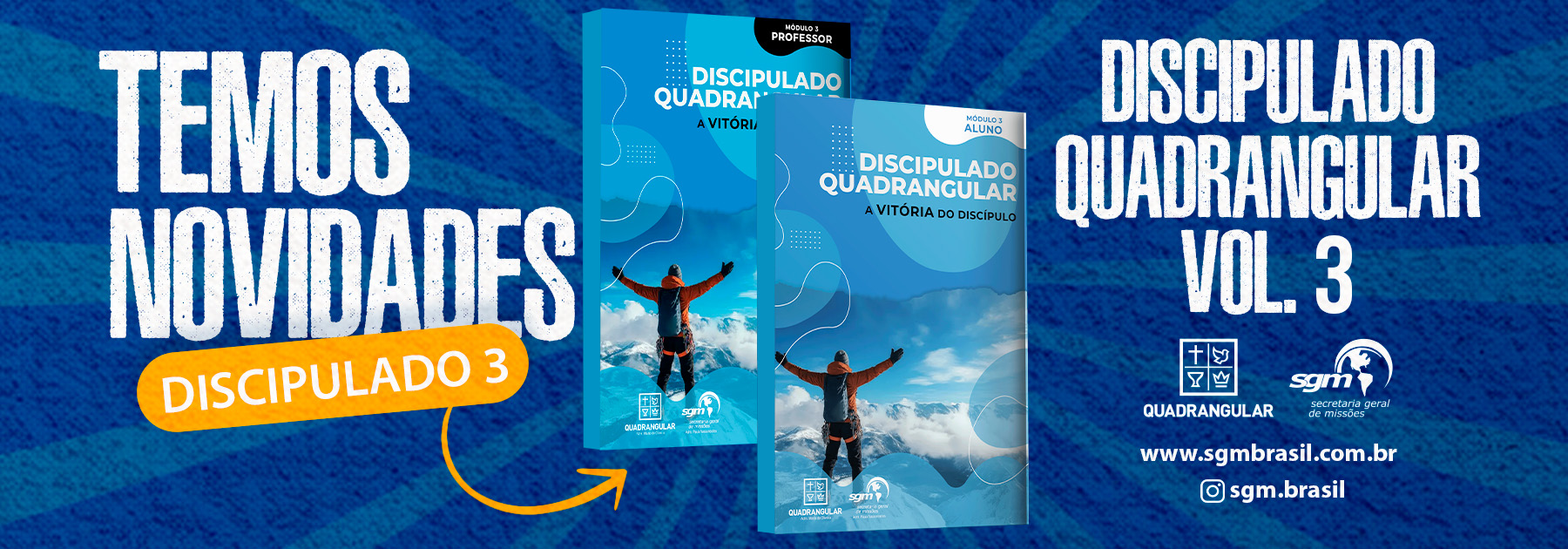 Discipulado Quadrangular - Professor - Vol.3