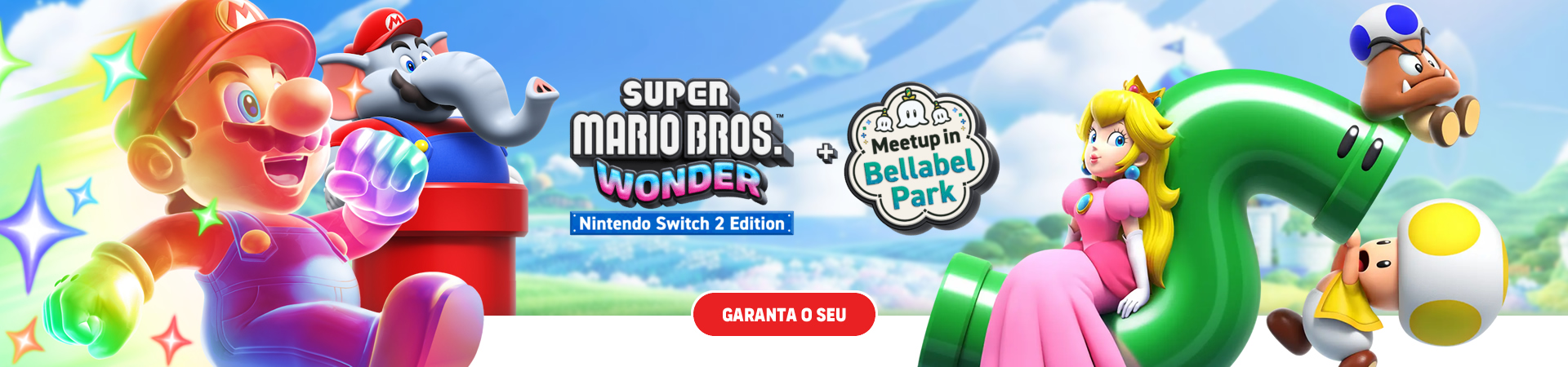 Jogo Super Mario Wonder - Switch 2