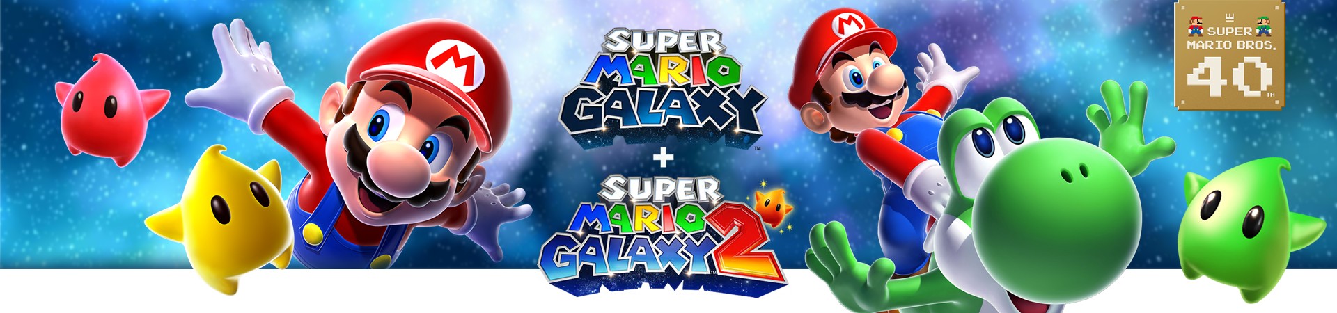 Jogo Super Mario Galaxy 1/2 - Switch 2