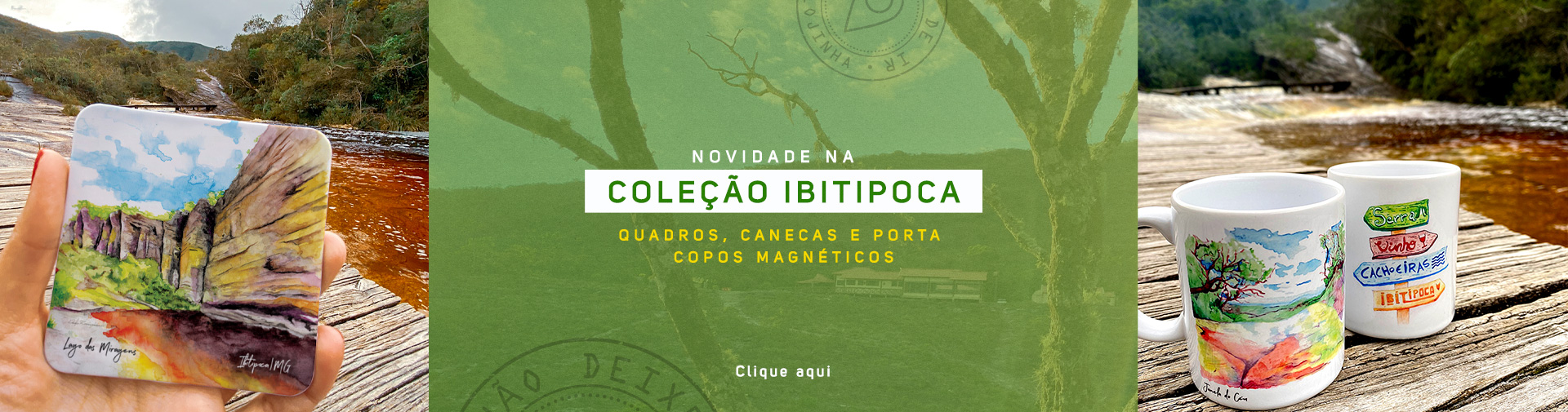 Banner Lançamento Porta Copos