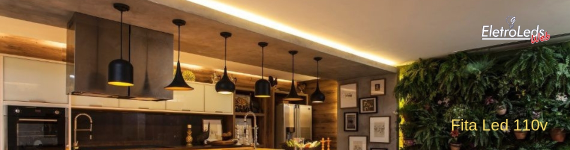 Fita LED Sanca Gesso 110v IP67