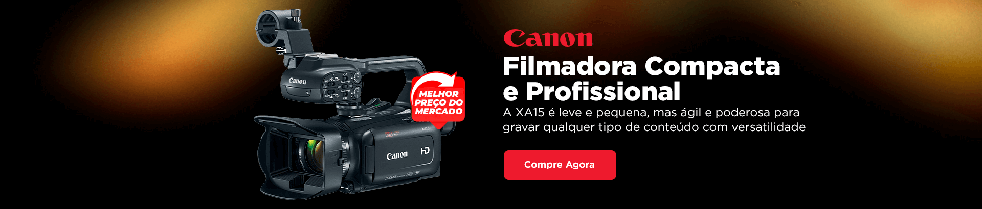 Filmadora Canon XA15